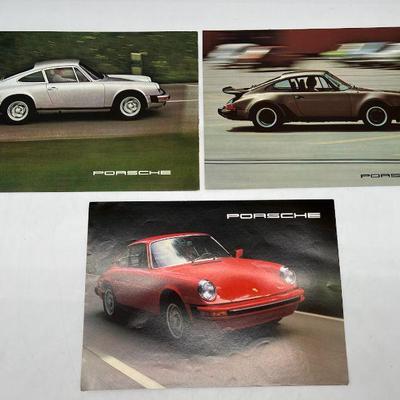 Porsche Dealer Sales Brochures & Specs 1975-1977
