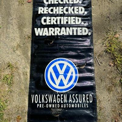 70”x28” Volkswagen Banner
