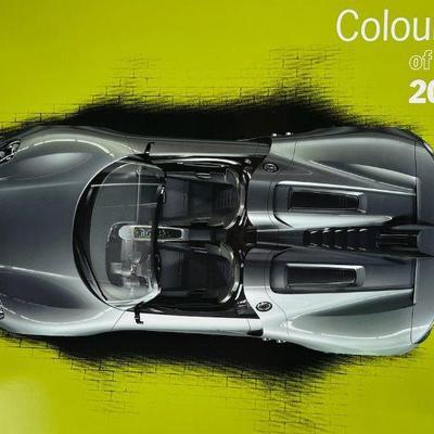 Colours of Porsche 2011 Oversized Photo Calendar
