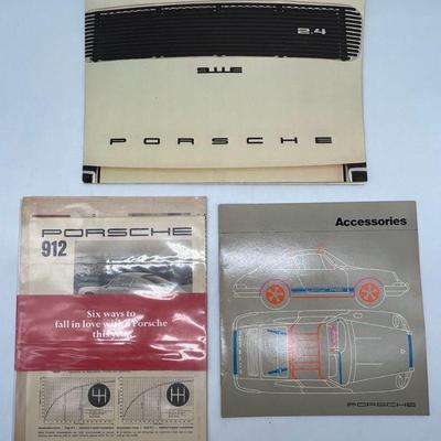 Vintage Porsche Ephemera
