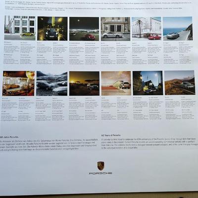 2008 Porsche Design Driver’s Selection Large Format Photos in Calendar

