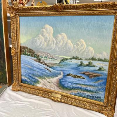 Jacques Hans Gallrein, "Carpet of Blue"
