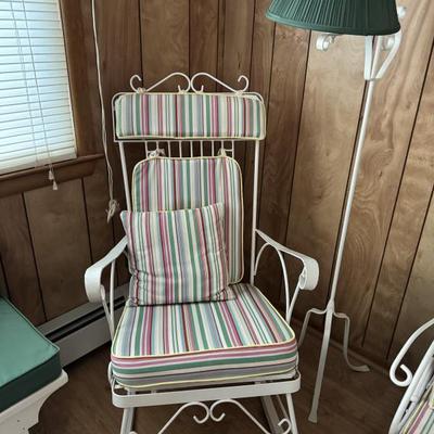 Wrought iron Rocker
