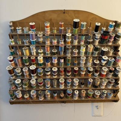 Vintage thread holder