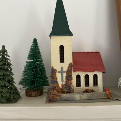 HO scale church