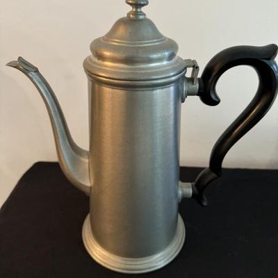 Pewter coffee pot