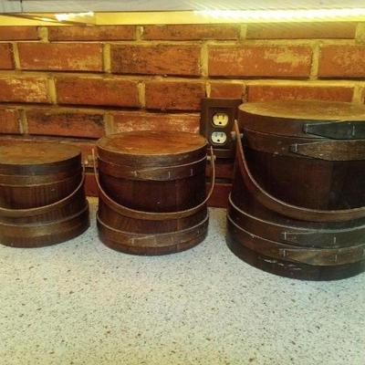 Firkens - set of 3, graduated sizes