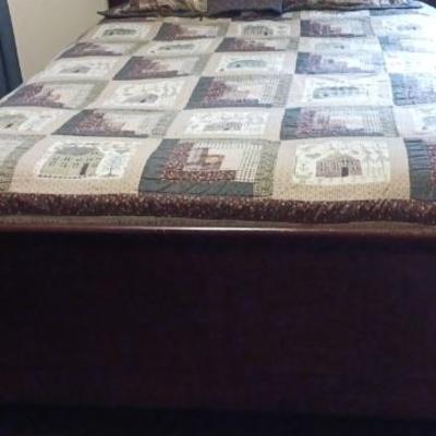 Log cabin quilt