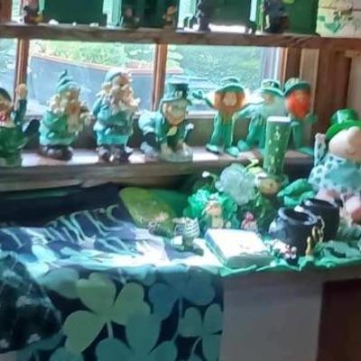 St Patrick’s Day decor
