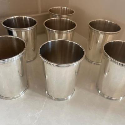 Sterling silver julep cups
