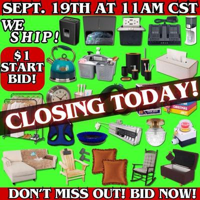 For more information and to place your bids, kindly visit us at https://garnetgazelle.hibid.com/ BID NOW!