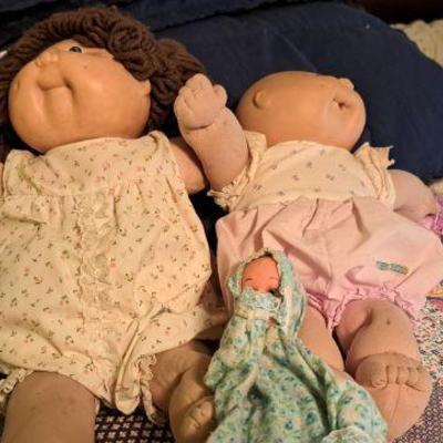 Cabbage patch dolls