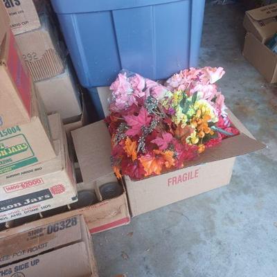 Silk flowers 