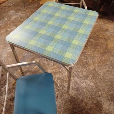 Child's table and chairs 