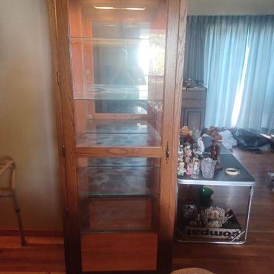 Lighted Curio Cabinet 