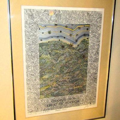 Joseph Rozman signed poster