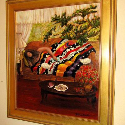 Diana Becker painting
