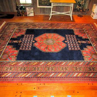 12x8 Kashmir wool Shiraz rug