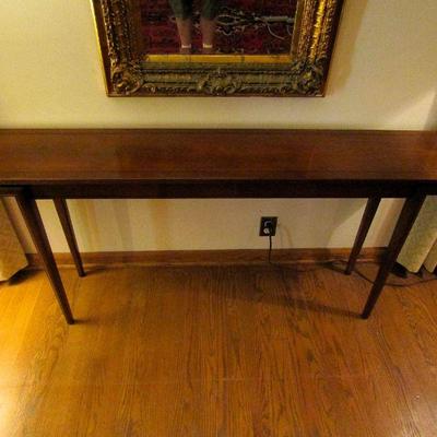 Mid-century hall table