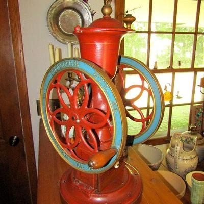 Antique Enterprise Co. coffee mill