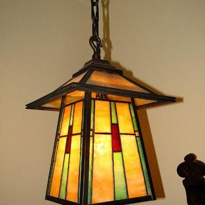 Arts & Crafts pendant lamp