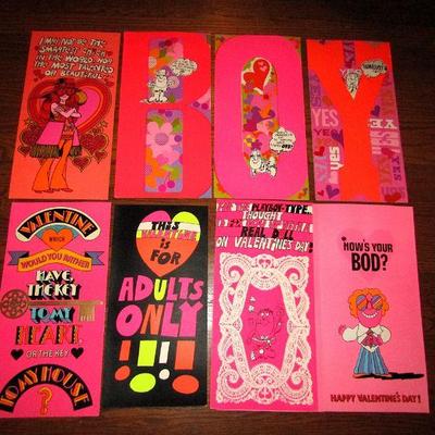 70's Valentine cards