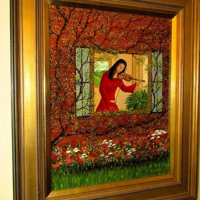 Diana Becker painting