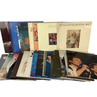 JEHA230 Assortment Of Vintage Vinyl	Mixture of different artists, from Chariots of Fire, Olivia Newton John, Simon & Garfunkel and...