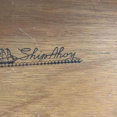 Ship Ahoy vintage desk.
