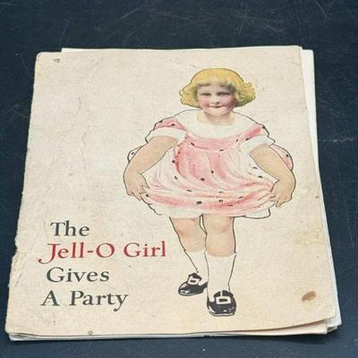 Vintage Jell-O Girl Pamphlet

