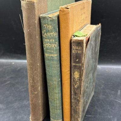 (4) Late 1800’s- Early 1900’s Books
