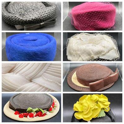 (8) Vintage Hats ft. G. Fox & Company
