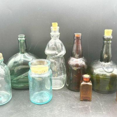 (8) Vintage/Antique Bottles feat. Carrie Nation
