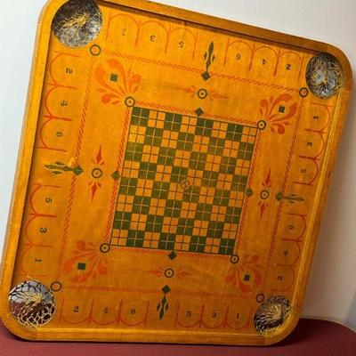 Carroms Table Top Double Sided Game Board
