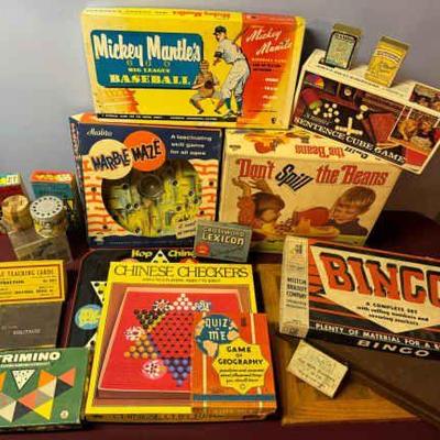 Retro Board Games FT - Mickey Mantle Game
