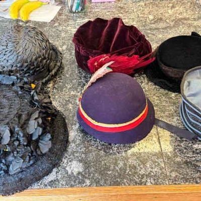 (6) More Old Hats Feat. Flapper Girl Hat

