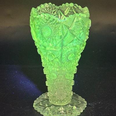Deep Cut Bud Vase
