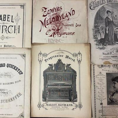 Box Of Sheet Music - Some 1800s
