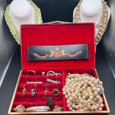 Jewelry Box of Costume Jewelry

