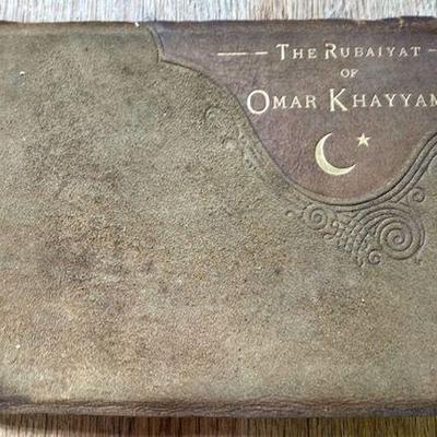 Leather Bound "RUBAIYAT OF OMAR KHAYYAM"
