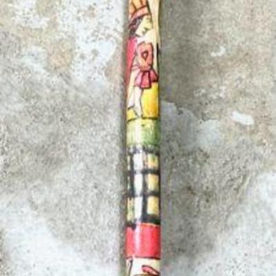 Decorated Walking Stick
