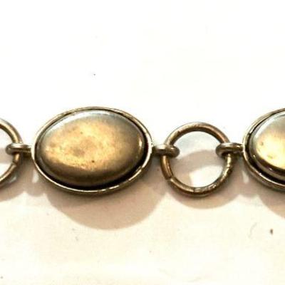 Bracelet with Copper & Silver Look
