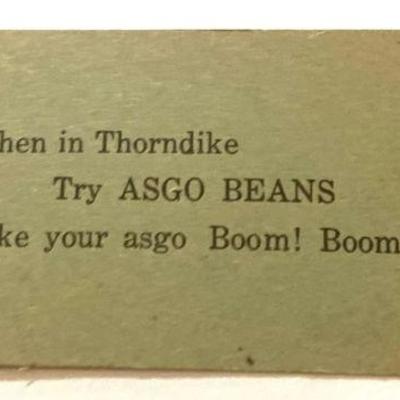 Funny Thorndike Mass. Card
