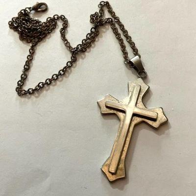 Stainless Steel Cross on Chain
