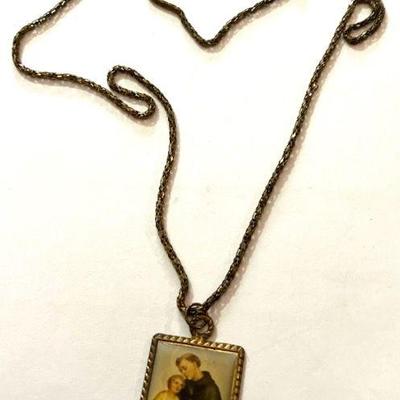 Religious Necklace with Pendant
