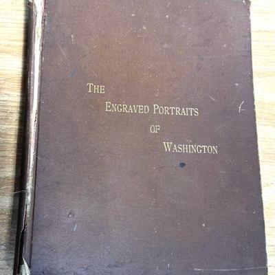 1880 Book "Portraits of Washington"

