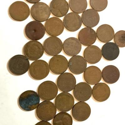LOT OF WHEAT PENNIES
