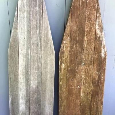 Two (2) Old Ironing Boards
