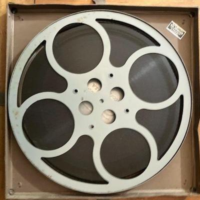 Full Length Video Film Reel Labeled "Gasoline Alley"
