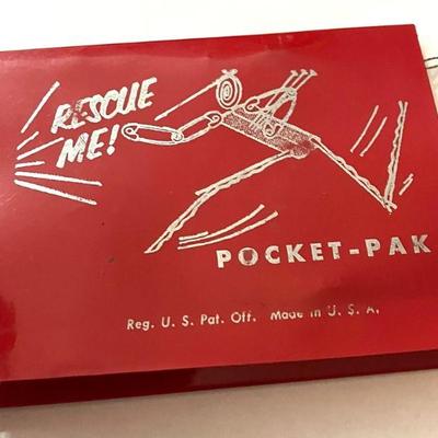 Vintage Rescue Me Pocket-Pac
